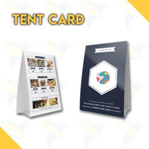 Tent Card Printing Sneha Creation
